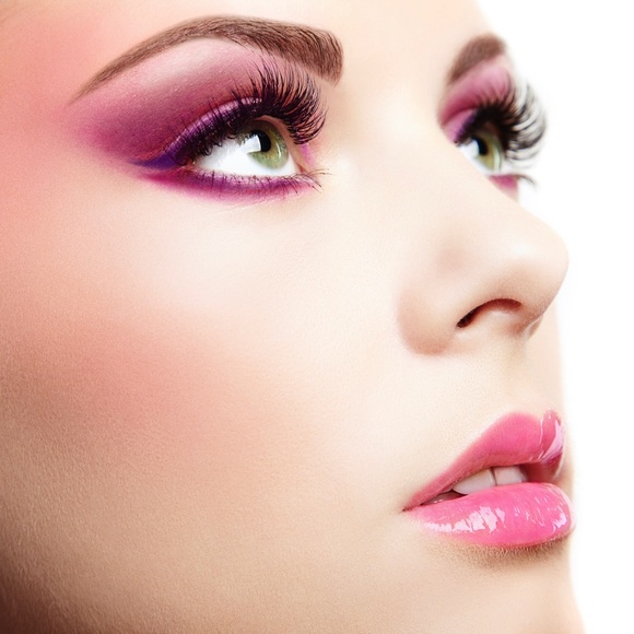 FIXX Cosmetics Accent Couleur Blush Plum Princess shadow brush + Blush BARE SKIN - Picture 8 of 11